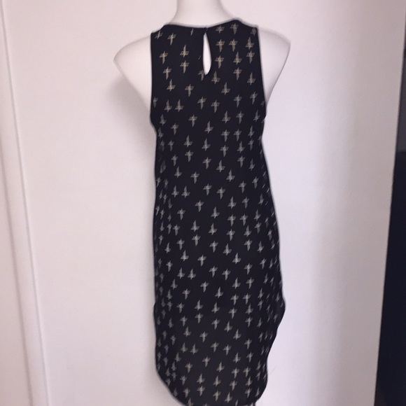 Lush Cross Sheer Razorback Tunic dress - Picture 2 of 5